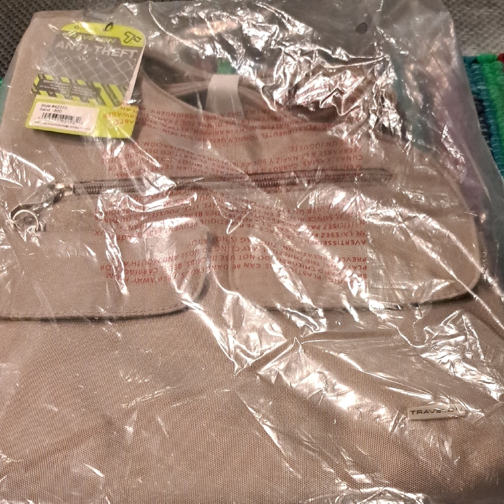 Travelon Anti-Theft Gray Crossbody Bag